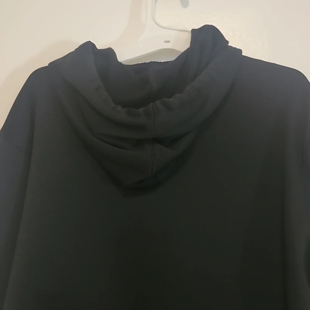 Adidas Black and Blue Basketball Hoodie